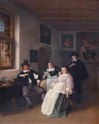 The De Goyer Family and the Painter
